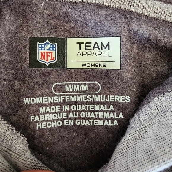 NWT NFL Team Apparel Tennessee Titans Women's Gray Hoodie Size M. - Picture 4 of 8